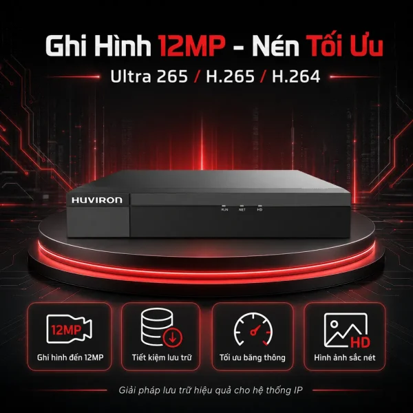 Đầu ghi hình Huviron HU-RN2209M 9 kênh