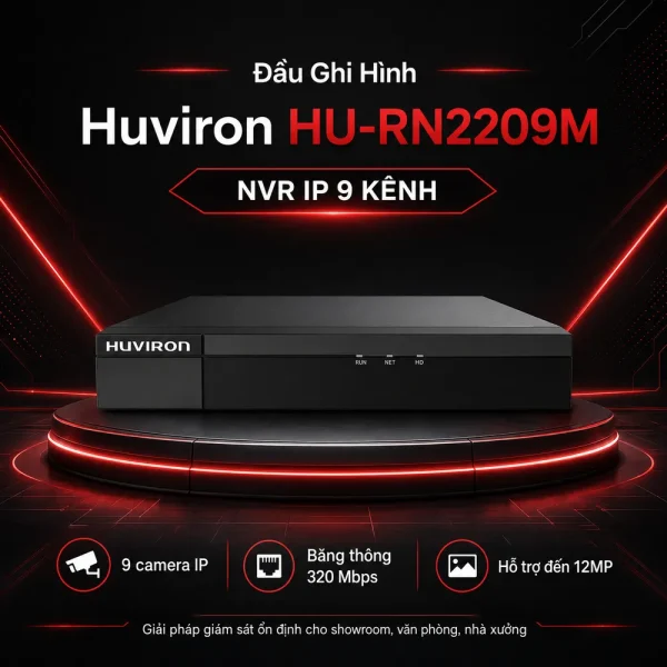 Đầu ghi hình Huviron HU-RN2209M 9 kênh
