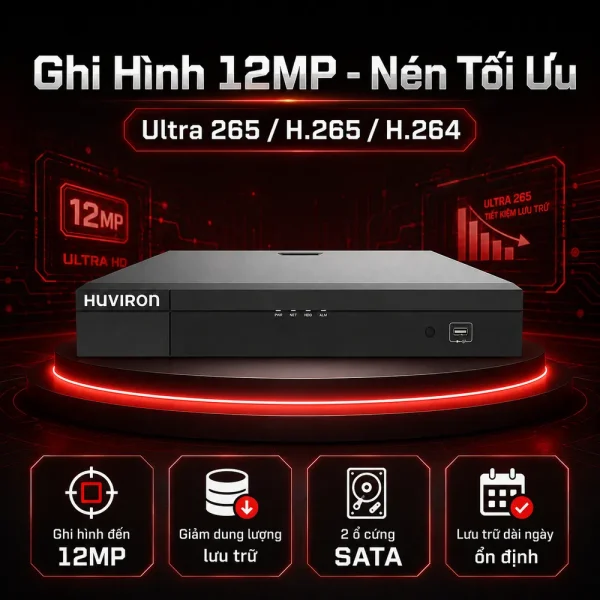 Đầu ghi hình Huviron HU-RN2209M-V2 9 kênh