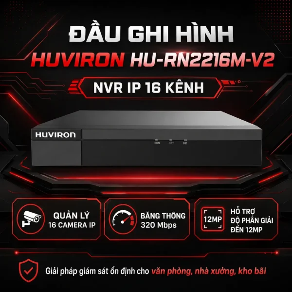 Đầu ghi hình Huviron HU-RN2216M-V2 16 kênh