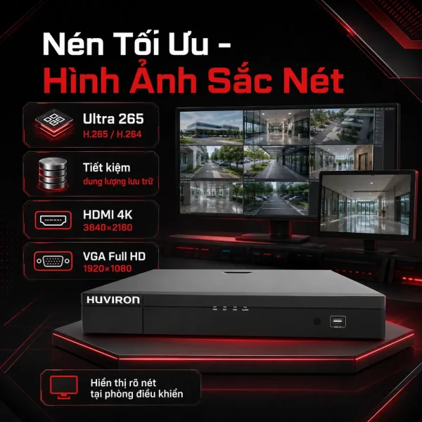 Đầu ghi hình Huviron HU-RN2232M-V2 32 kênh
