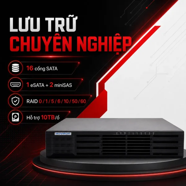 Đầu ghi hình Huviron HU-RNR16264M 64 kênh