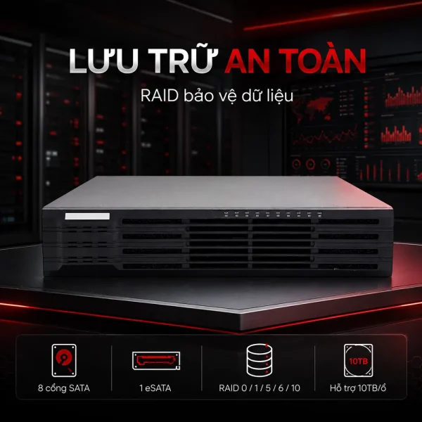 Đầu ghi hình Huviron HU-RNR8232M 32 kênh