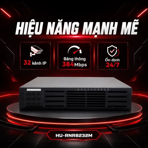 Đầu ghi hình Huviron HU-RNR8232M 32 kênh