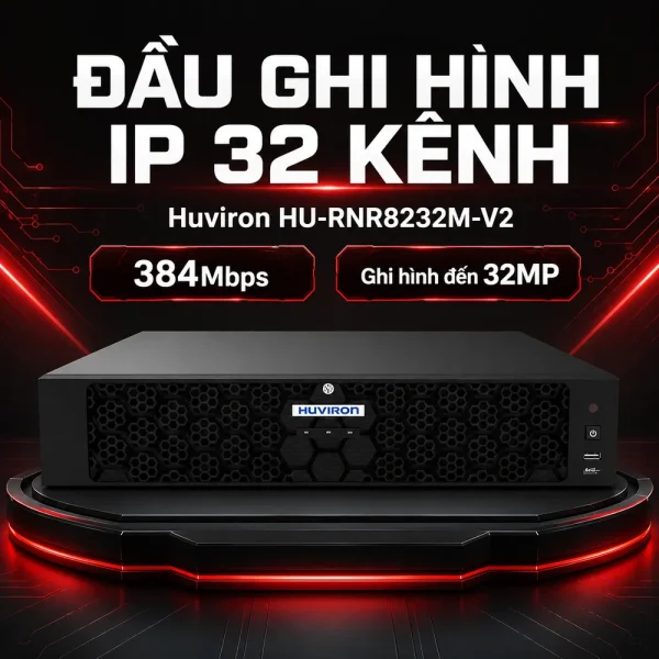 Đầu ghi hình Huviron HU-RNR8232M-V2 32 kênh