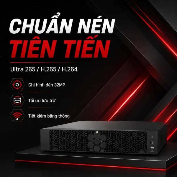 Đầu ghi hình Huviron HU-RNR8232M-V2 32 kênh