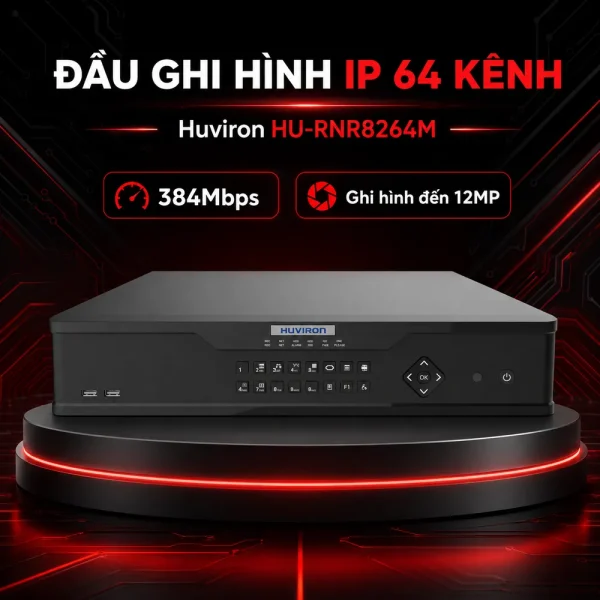 Đầu ghi hình Huviron HU-RNR8264M 64 kênh