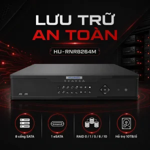 Đầu ghi hình Huviron HU-RNR8264M 64 kênh