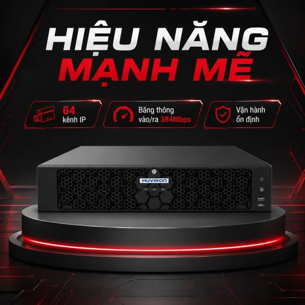 Đầu ghi hình Huviron HU-RNR8264M-V2 64 kênh
