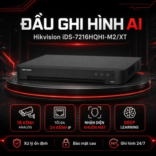 Đầu ghi hình iDS-7216HQHI-M2/XT HIKVISION