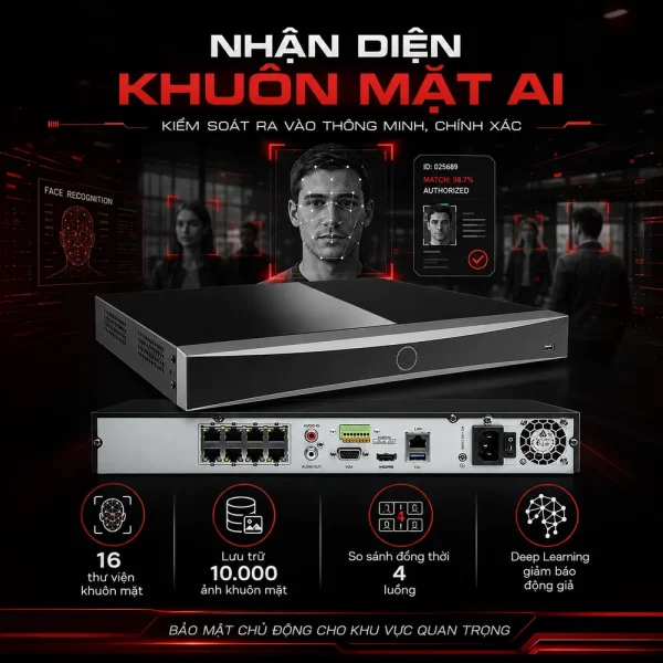 Đầu ghi hình IP Hikvision DS-7808NXI-I2/8P/S