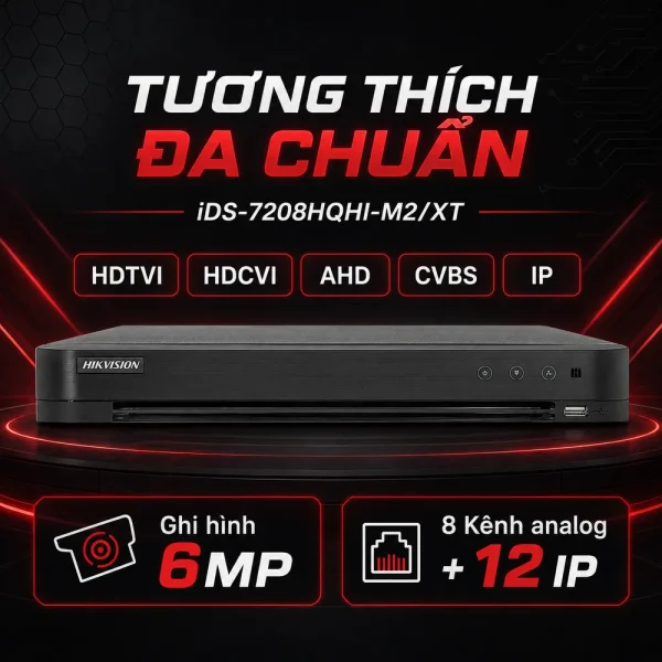 Đầu ghi hình IP HIKVISION iDS-7208HQHI-M2/XT
