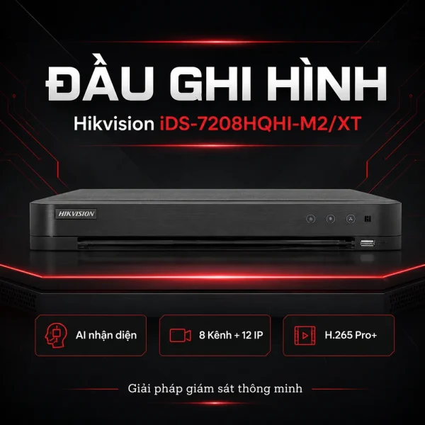 Đầu ghi hình IP HIKVISION iDS-7208HQHI-M2/XT
