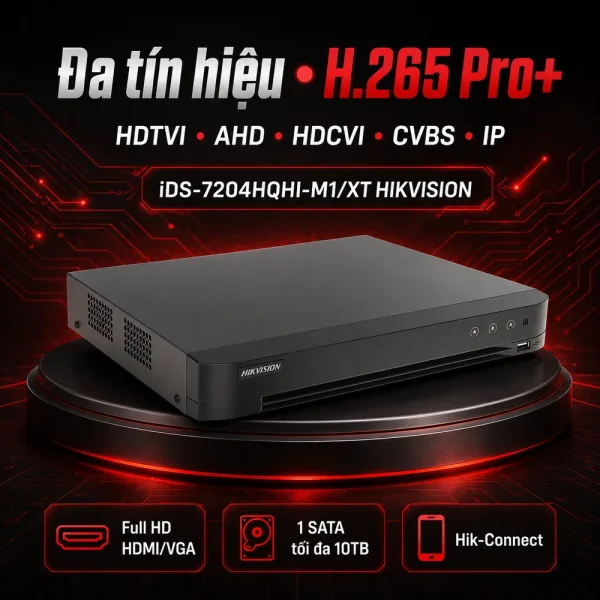 Đầu ghi hình IP iDS-7204HQHI-M1/XT HIKVISION