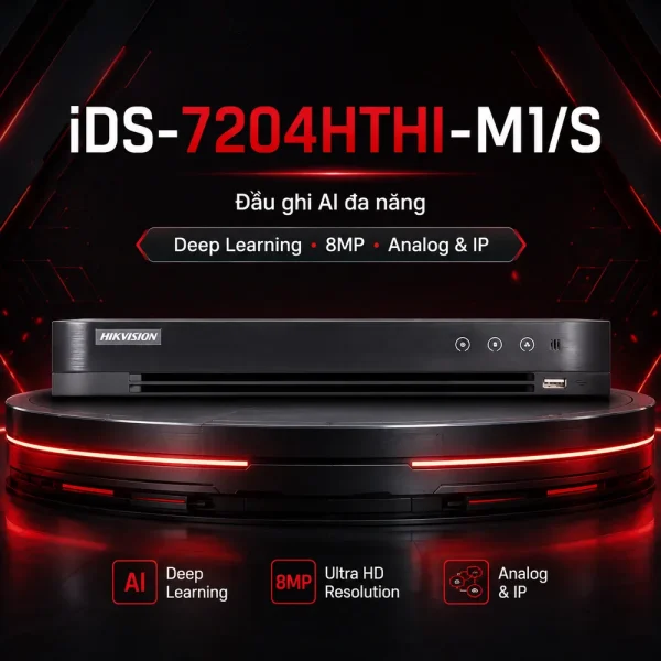 Đầu ghi hình IP iDS-7204HTHI-M1/S HIKVISION