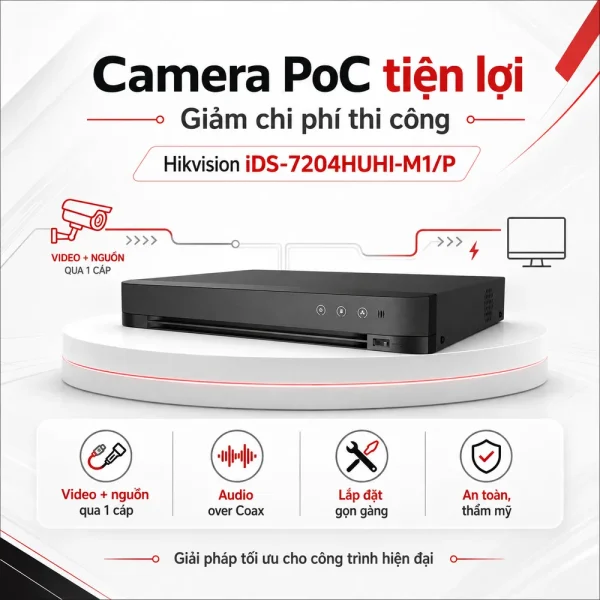 Đầu ghi hình IP iDS-7204HUHI-M1/P HIKVISION