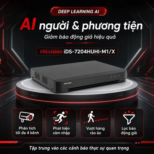Đầu ghi hình IP iDS-7204HUHI-M1/X HIKVISION