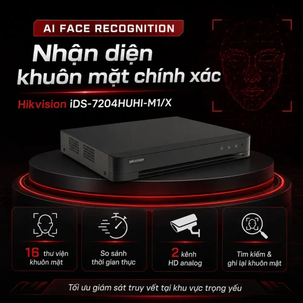 Đầu ghi hình IP iDS-7204HUHI-M1/X HIKVISION