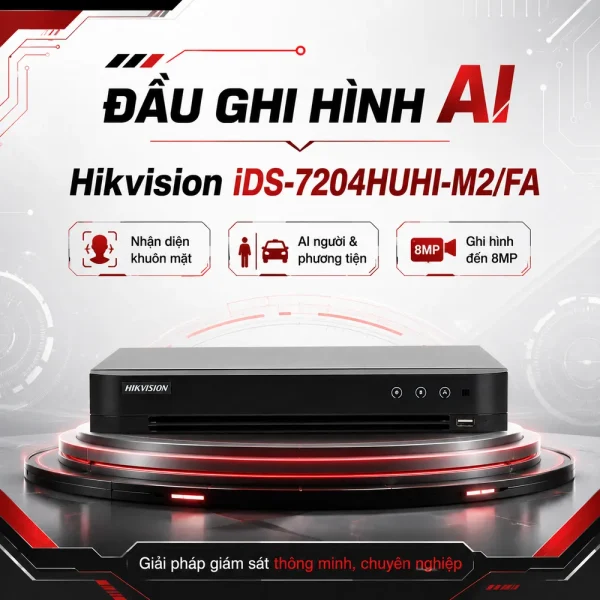 Đầu ghi hình IP iDS-7204HUHI-M2/FA HIKVISION