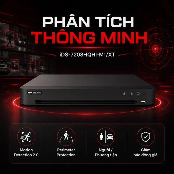 Đầu ghi hình IP iDS-7208HQHI-M1/XT HIKVISION