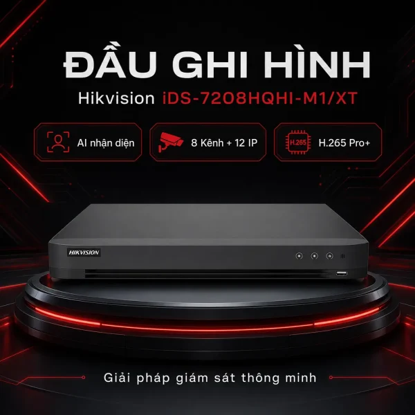 Đầu ghi hình IP iDS-7208HQHI-M1/XT HIKVISION
