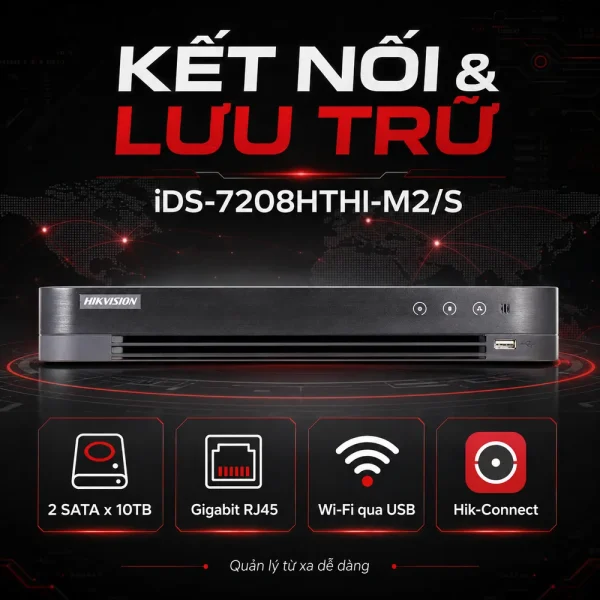 Đầu ghi hình IP iDS-7208HTHI-M2/S HIKVISION