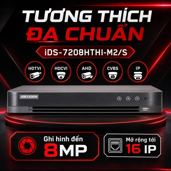 Đầu ghi hình IP iDS-7208HTHI-M2/S HIKVISION