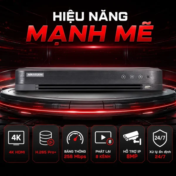 Đầu ghi hình IP iDS-7208HUHI-M2/X HIKVISION