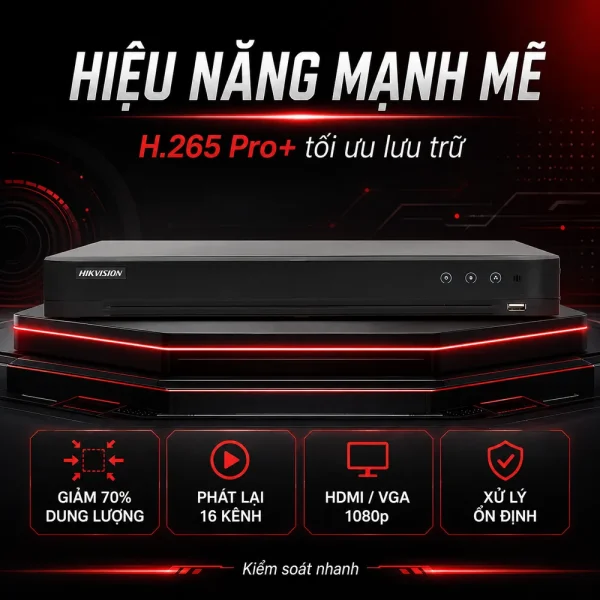 Đầu ghi hình IP iDS-7216HQHI-K2/4S HIKVISION