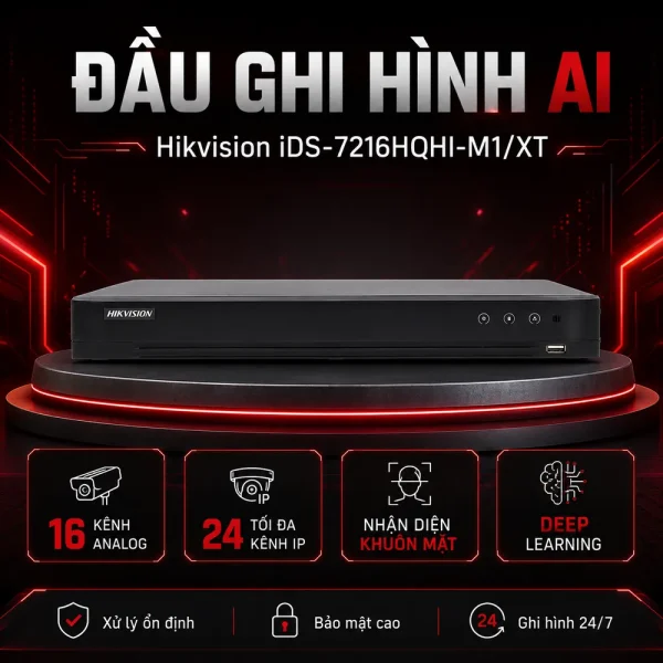 Đầu ghi hình IP iDS-7216HQHI-M1/XT HIKVISION