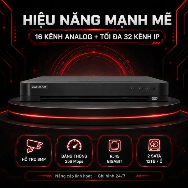 Đầu ghi hình IP iDS-7216HUHI-M2/X HIKVISION