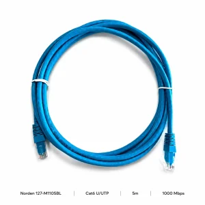 Dây nhảy mạng 5m Cat6 U/UTP Norden 127-M1105BL