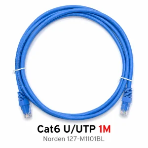 Dây nhảy mạng Cat6 U/UTP NORDEN 127-M1101BL