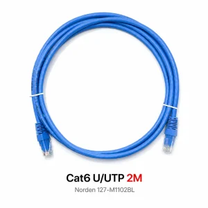 Dây nhảy mạng Cat6 U/UTP NORDEN 2M 127-M1102BL (màu xanh)