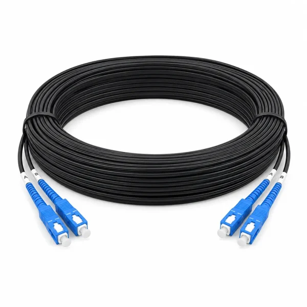 Dây nhảy quang Singlemode SC SC Duplex Ngoài Trời