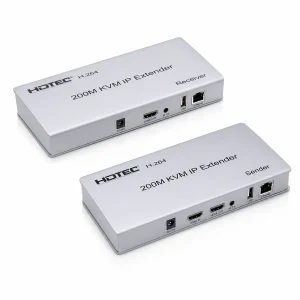 HDTEC HDMI KVM 200M 1080P (Tích hợp chia 2 HDMI)
