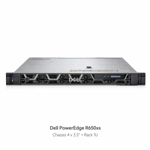 Máy chủ Dell PowerEdge R650xs Chassis 4 x 3.5″
