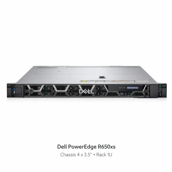 Máy chủ Dell PowerEdge R650xs Chassis 4 x 3.5″