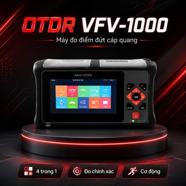 Máy đo điểm đứt cáp quang OTDR VFV-1000
