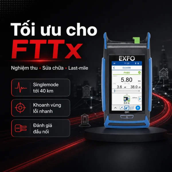 Máy đo quang đa năng EXFO Optical Explorer OX1