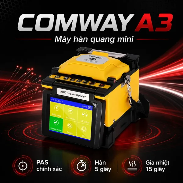 Máy hàn cáp quang Comway A3