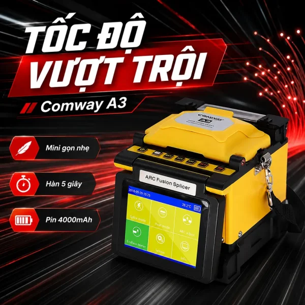 Máy hàn cáp quang Comway A3