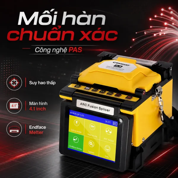 Máy hàn cáp quang Comway A3