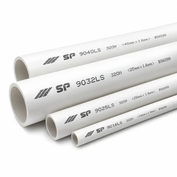 Ống nhựa cứng luồn dây điện Sino SP9032LS 320N 10 cây/bó