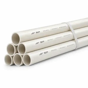 Ống nhựa cứng luồn dây điện Sino SP9040L 5 cây/bó
