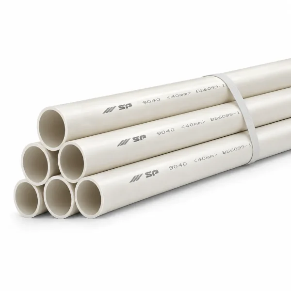 Ống nhựa cứng luồn dây điện Sino SP9040L 5 cây/bó