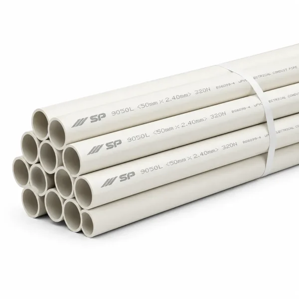 Ống nhựa cứng luồn dây điện Sino SP9050L 5cây/bó