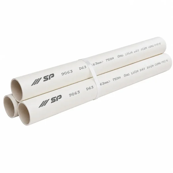 Ống nhựa cứng luồn dây điện Sino SP9063 750N 3 cây/bó