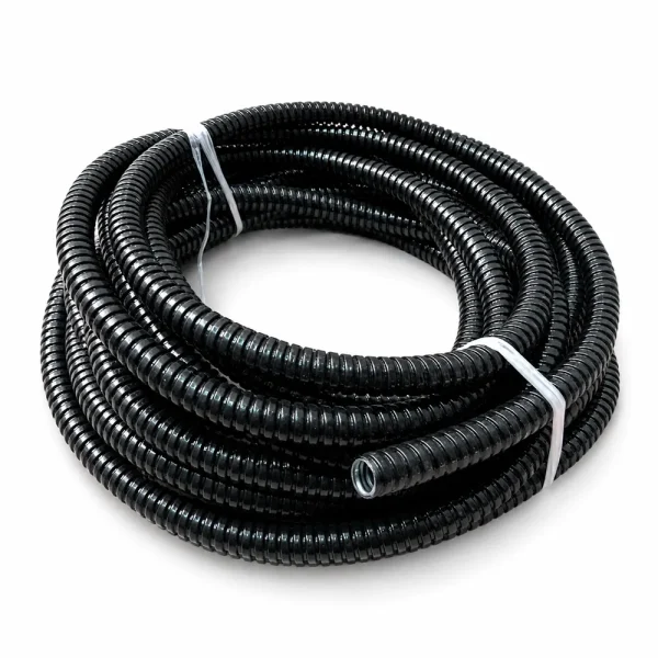 Ống ruột gà lõi thép bọc nhựa đường kính 4 inch