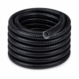 Ống ruột gà lõi thép bọc nhựa D40 phi 1 1/2 inch